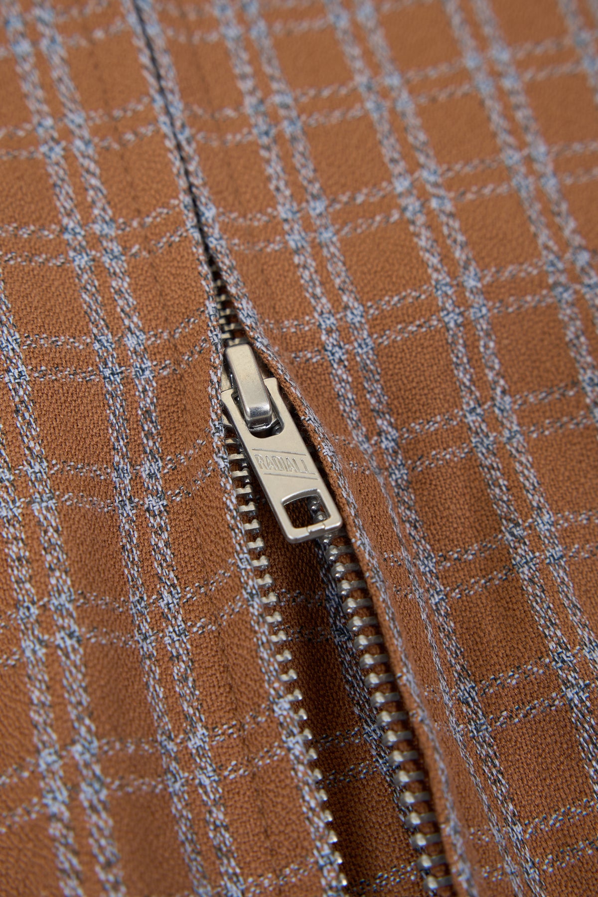 Radiall Shoebox Zip Up Blouson - Brown