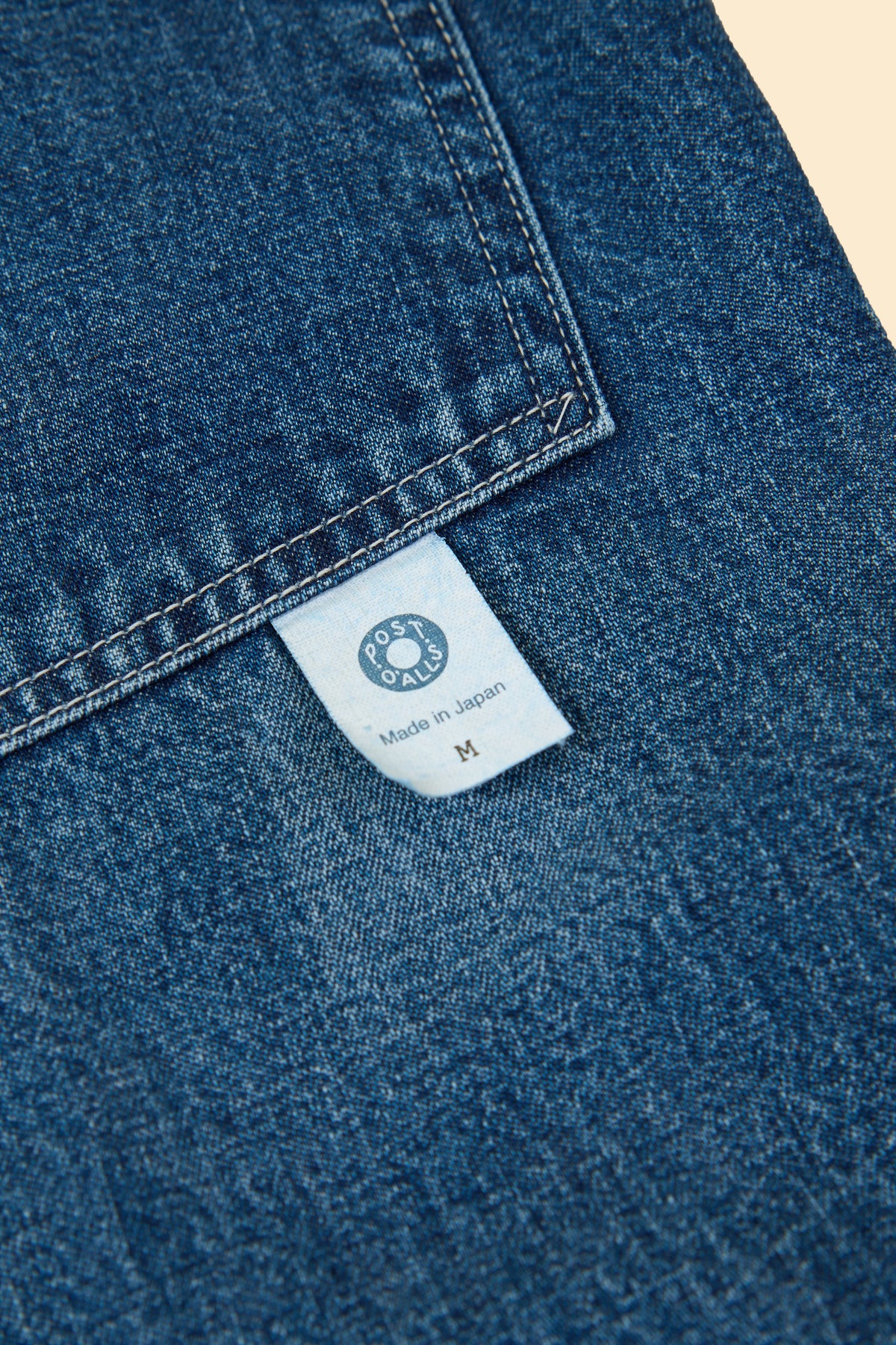 POST O'ALLS Army Pants - Indigo Worn Wash