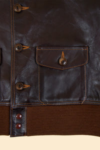 Double Helix Type A-1 Leather Flight Jacket
