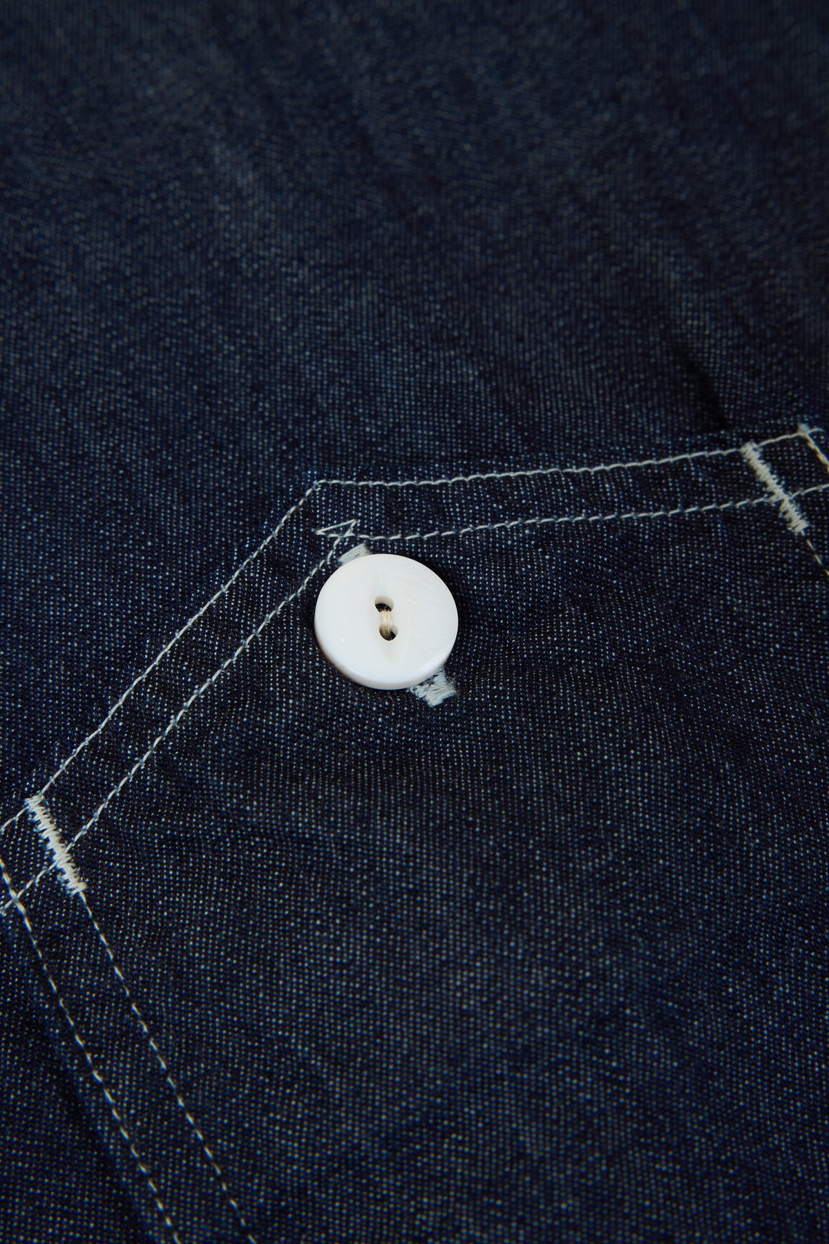 POST O'ALLS No. 6 Shirt - Indigo Light Denim