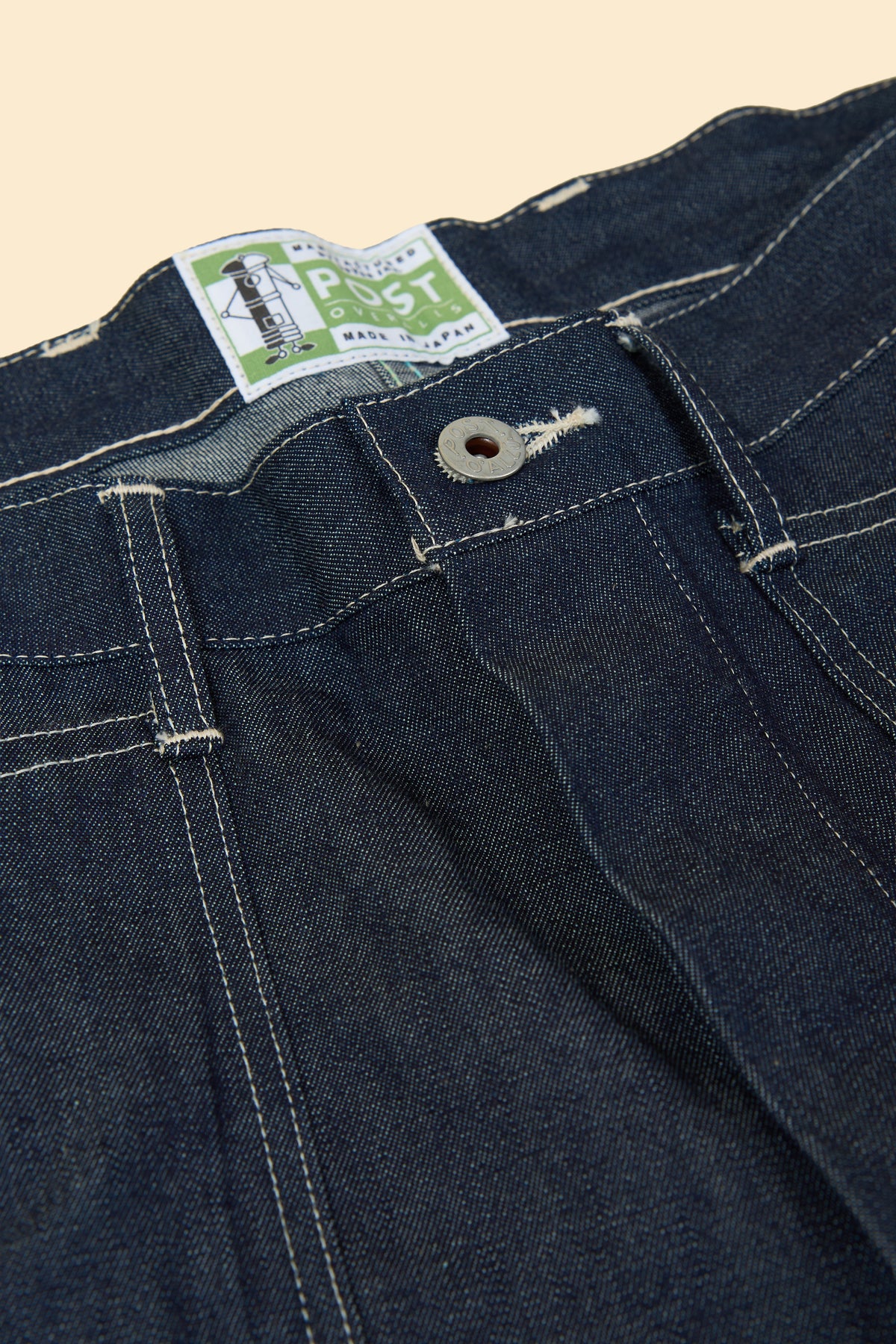 POST O'ALLS W-Knee Dungaree - Indigo 10 oz. Denim