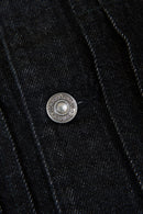 Radiall Classic 350 Top Trucker Jacket - Deep Black