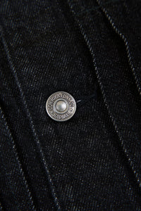 Radiall Classic 350 Top Trucker Jacket - Deep Black