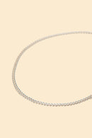 Radiall Curb T-Bar Bracelet - Silver