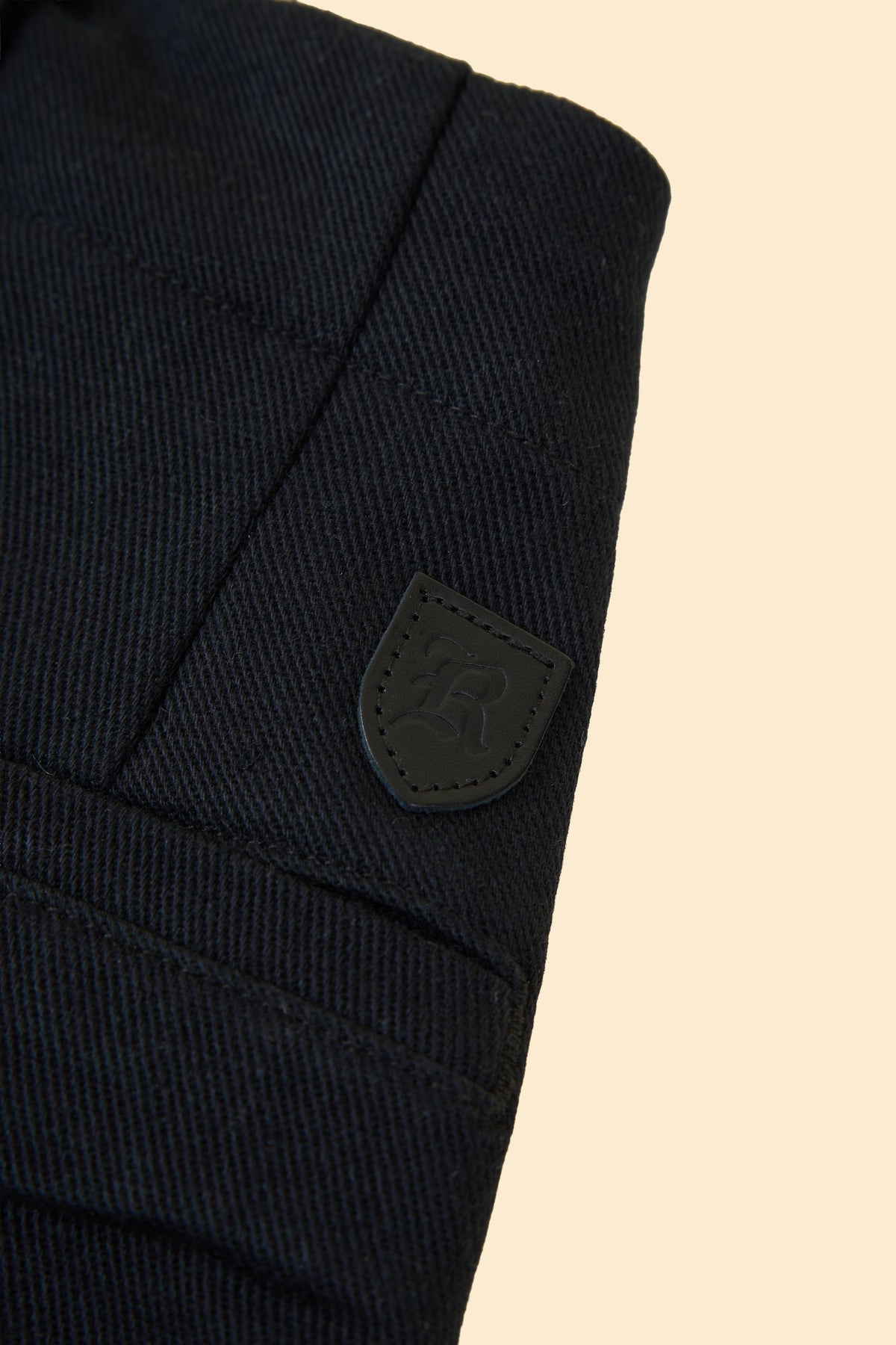 Radiall Fleetline Wide Fit Pleated Trousers - Black