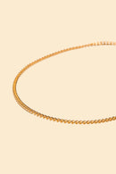 Radiall Curb T-Bar Bracelet - Gold