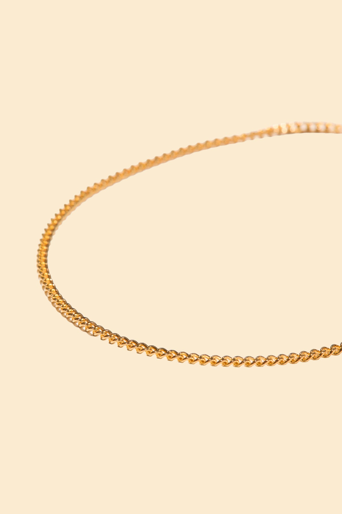 Radiall Curb T-Bar Bracelet - Gold