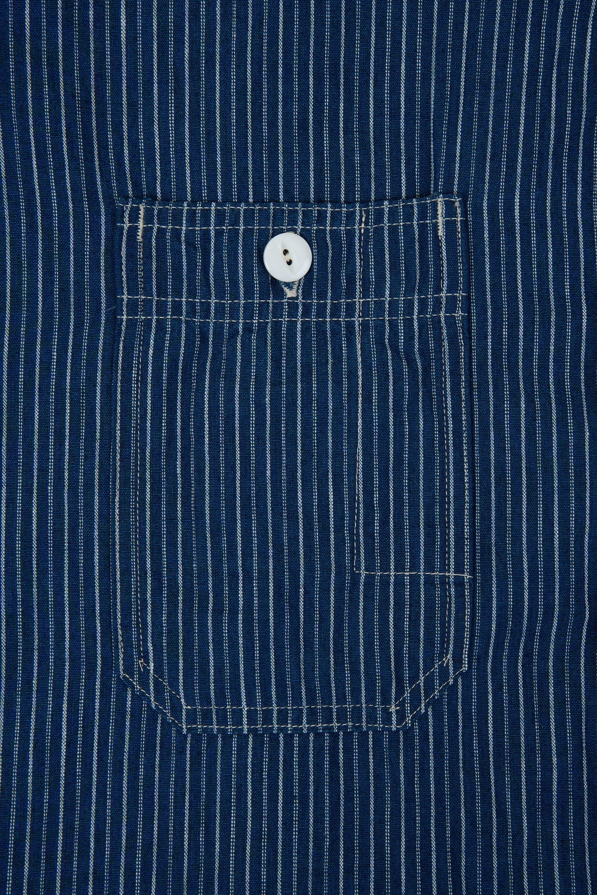 POST O'ALLS No. 6 Shirt - Vintage Calico Stripe