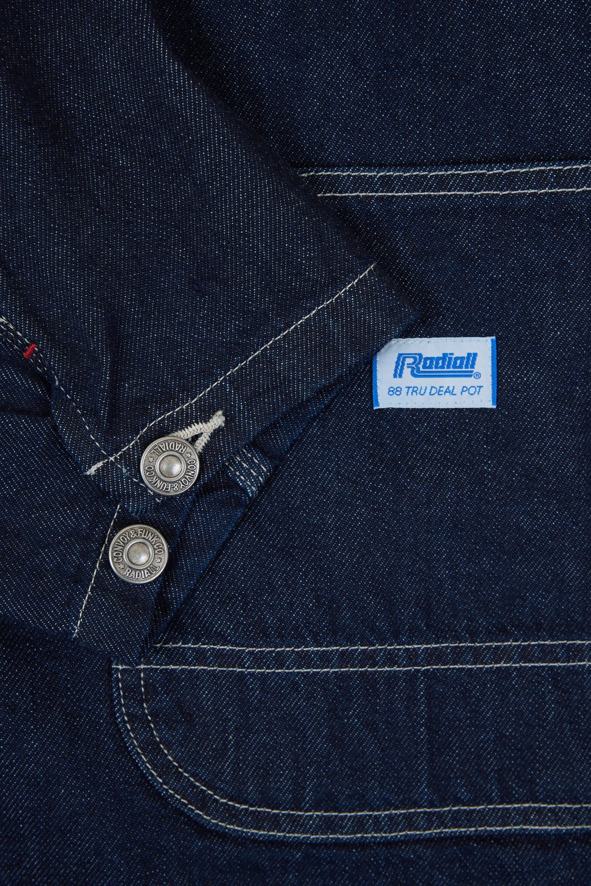Radiall Chev Carpenter Jacket - Indigo