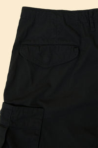 Radiall Clan Wide Fit Cargo Pants - Black