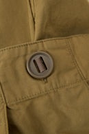 Radiall Clan Wide Fit Cargo Pants - Mil Khaki