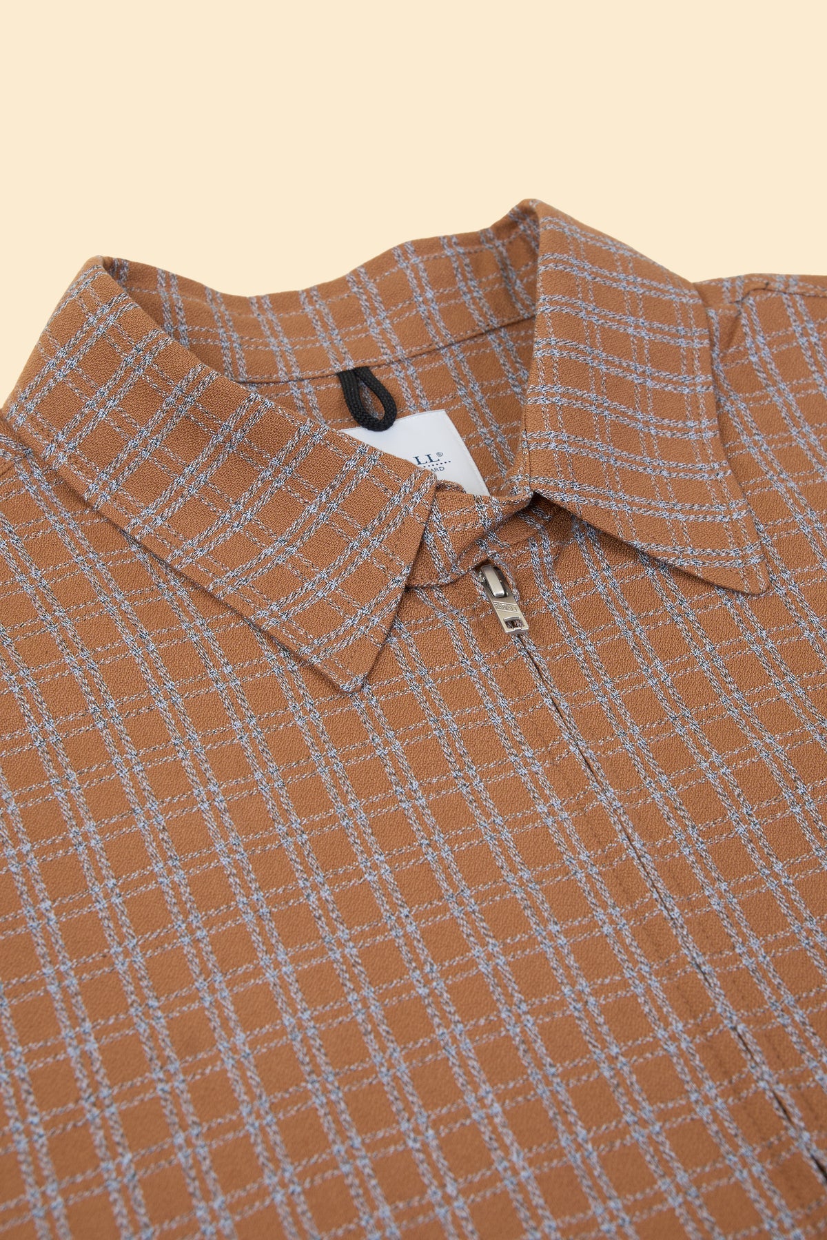 Radiall Shoebox Zip Up Blouson - Brown