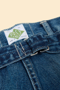 POST O'ALLS Army Pants - Indigo Worn Wash