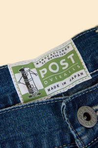 POST O'ALLS Army Pants - Indigo Worn Wash