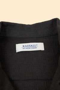 Radiall Fleetline Short Sleeve Shirt - Ink Black/Gray