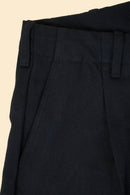 Radiall Fleetline Wide Fit Pleated Trousers - Black