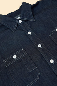 POST O'ALLS No. 6 Shirt - Indigo Light Denim