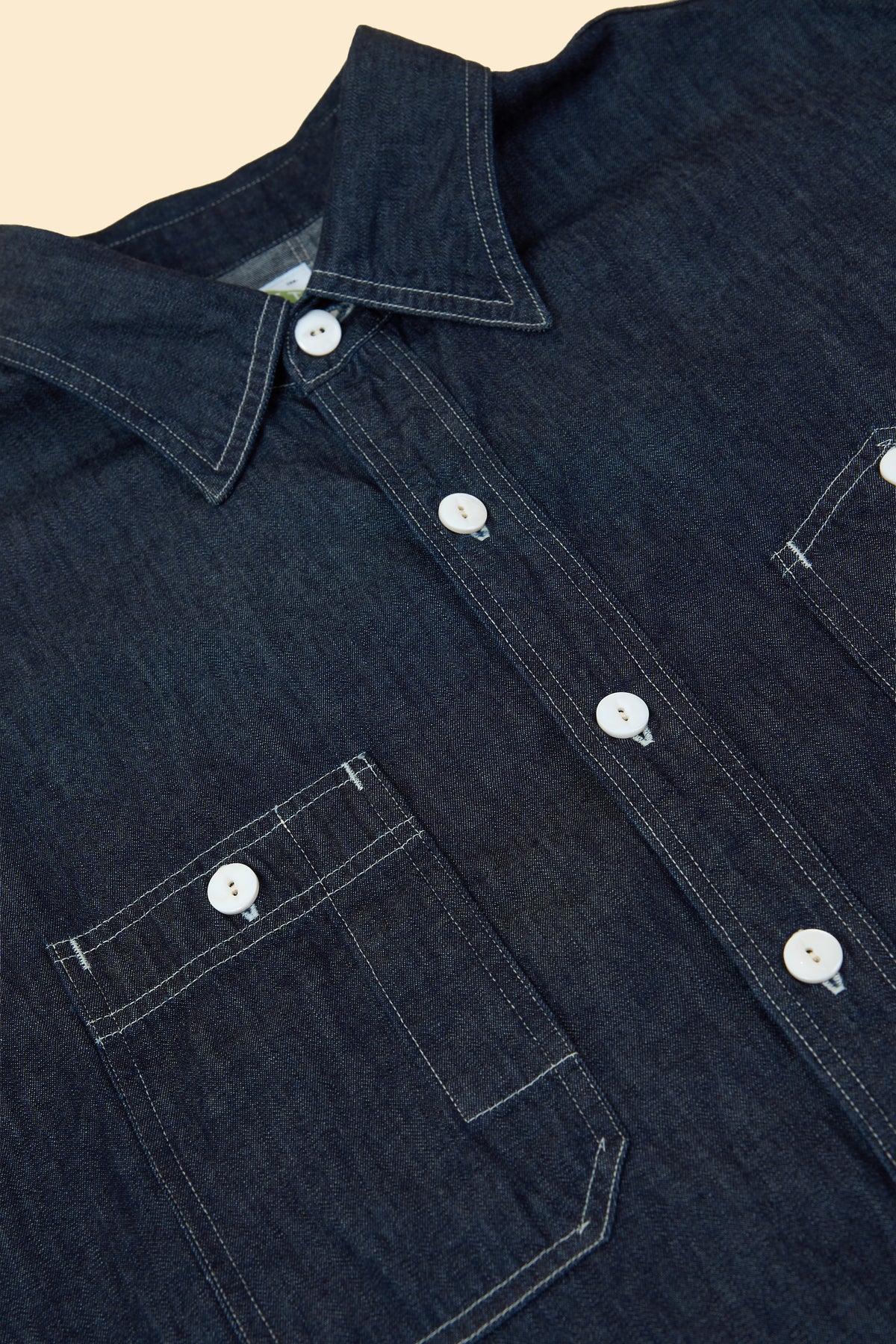 POST O'ALLS No. 6 Shirt - Indigo Light Denim