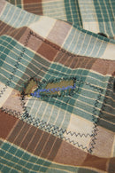BOW WOW Repaired Mountain Pocket Flannel Shirt