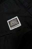 Radiall Clan Wide Fit Cargo Pants - Black