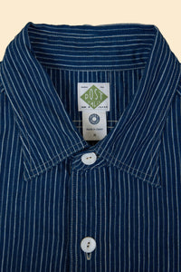 POST O'ALLS No. 6 Shirt - Vintage Calico Stripe