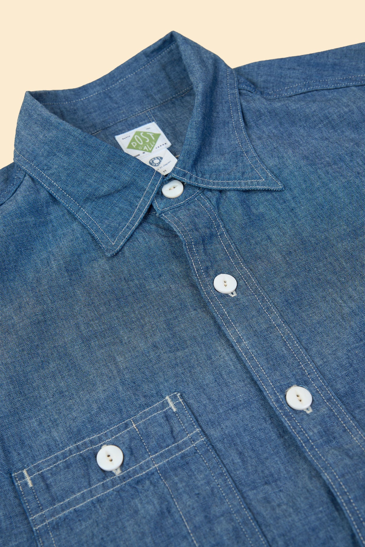 POST O'ALLS No. 6 Shirt - Classic Chambray