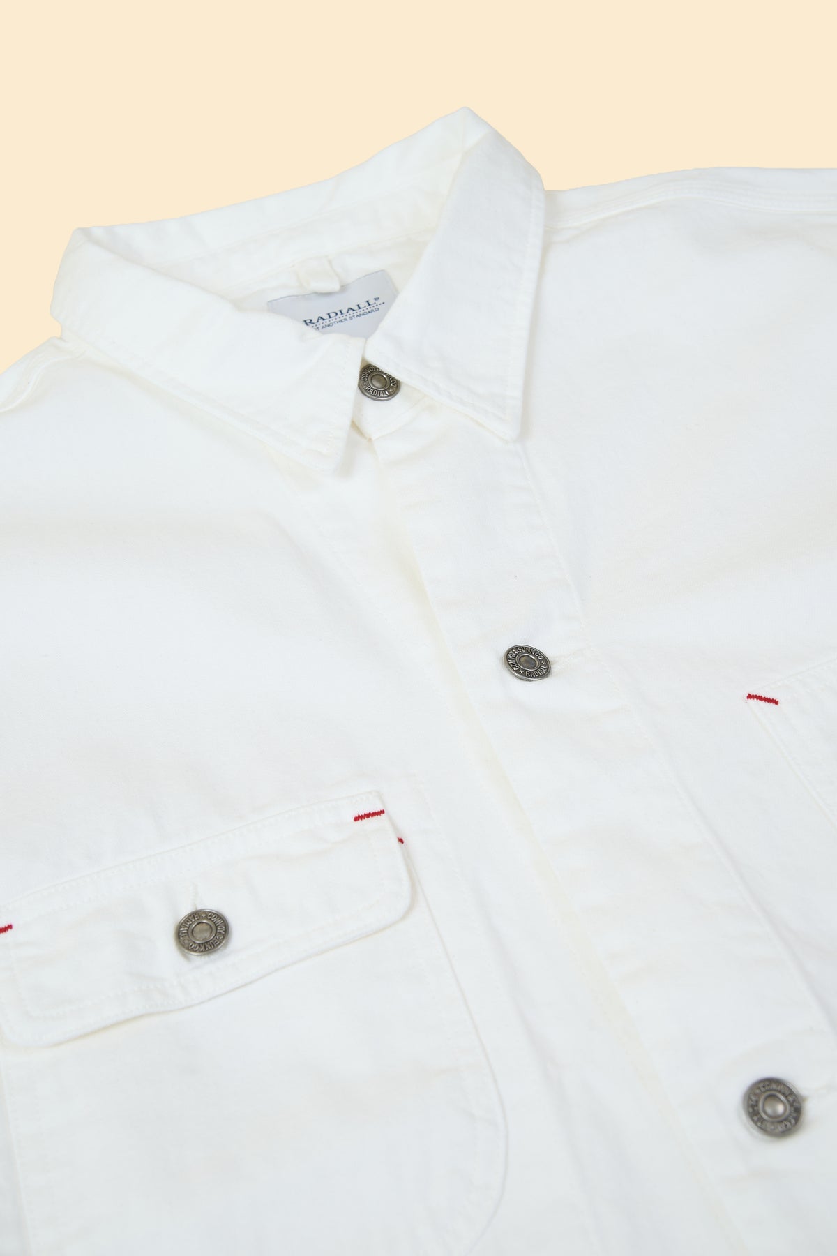 Radiall Chev Carpenter Jacket - White
