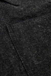 TCB Jeans Catface 10.2oz Denim Work Trousers - Black