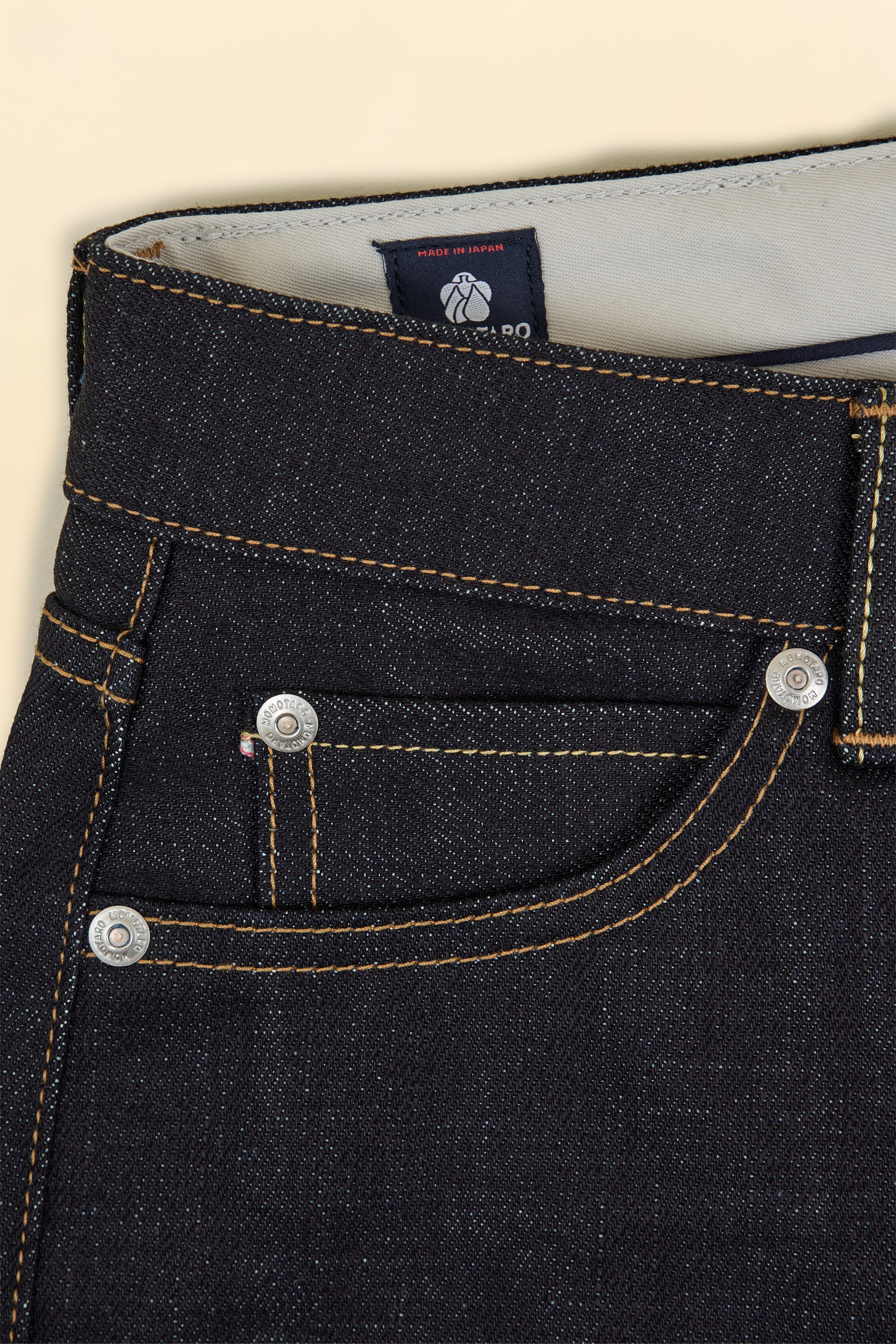 Women's MOMOTARO JEANS #410 Standard Wide Denim - 14.7oz