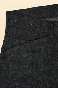 TCB Jeans Catface 10.2oz Denim Work Trousers - Black