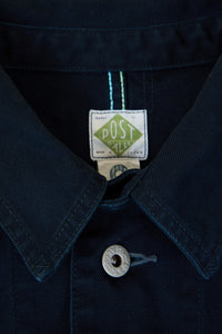 POST O'ALLS No.1 Jacket - Dark Navy Cotton Serge