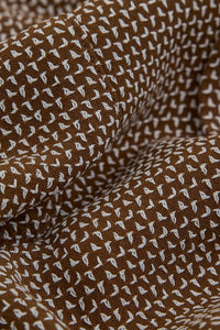 RATS Sashiko Dobby Shirt - Brown