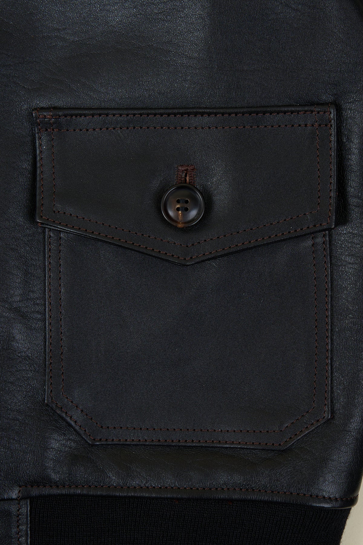 Double Helix Type G-1 Leather Flight Jacket