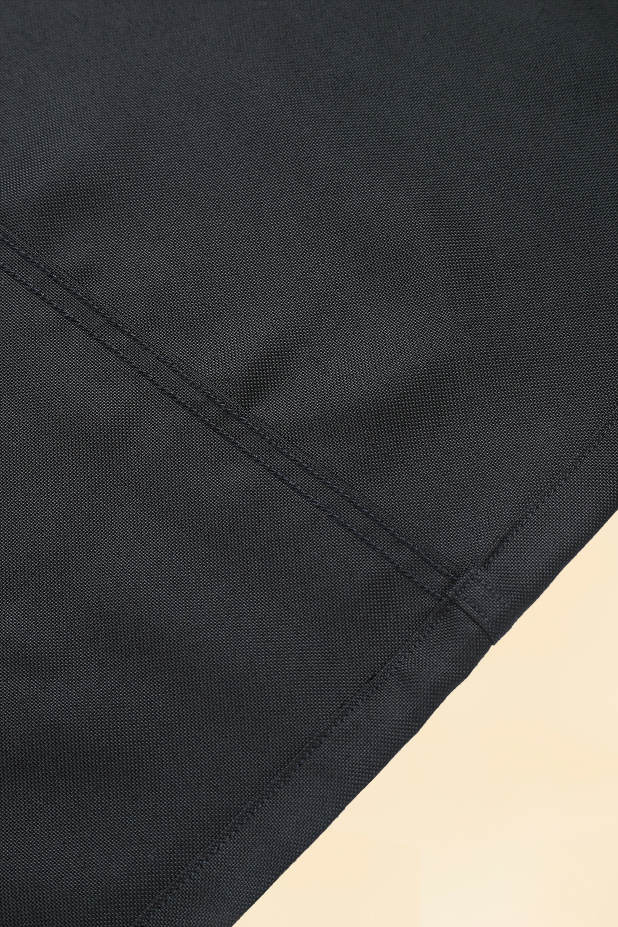 Wearmasters Lot.878 Flap Pocket Rayon Shirt S/S - Black