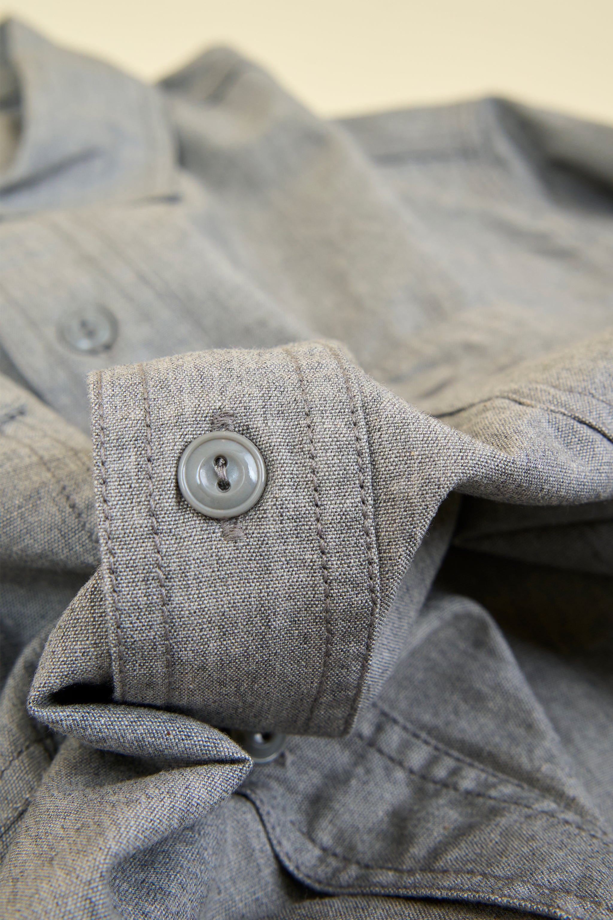 Pherrow's 60s Work Shirt - Grey