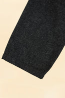 TCB Catface Jacket 10.2oz Denim - Black