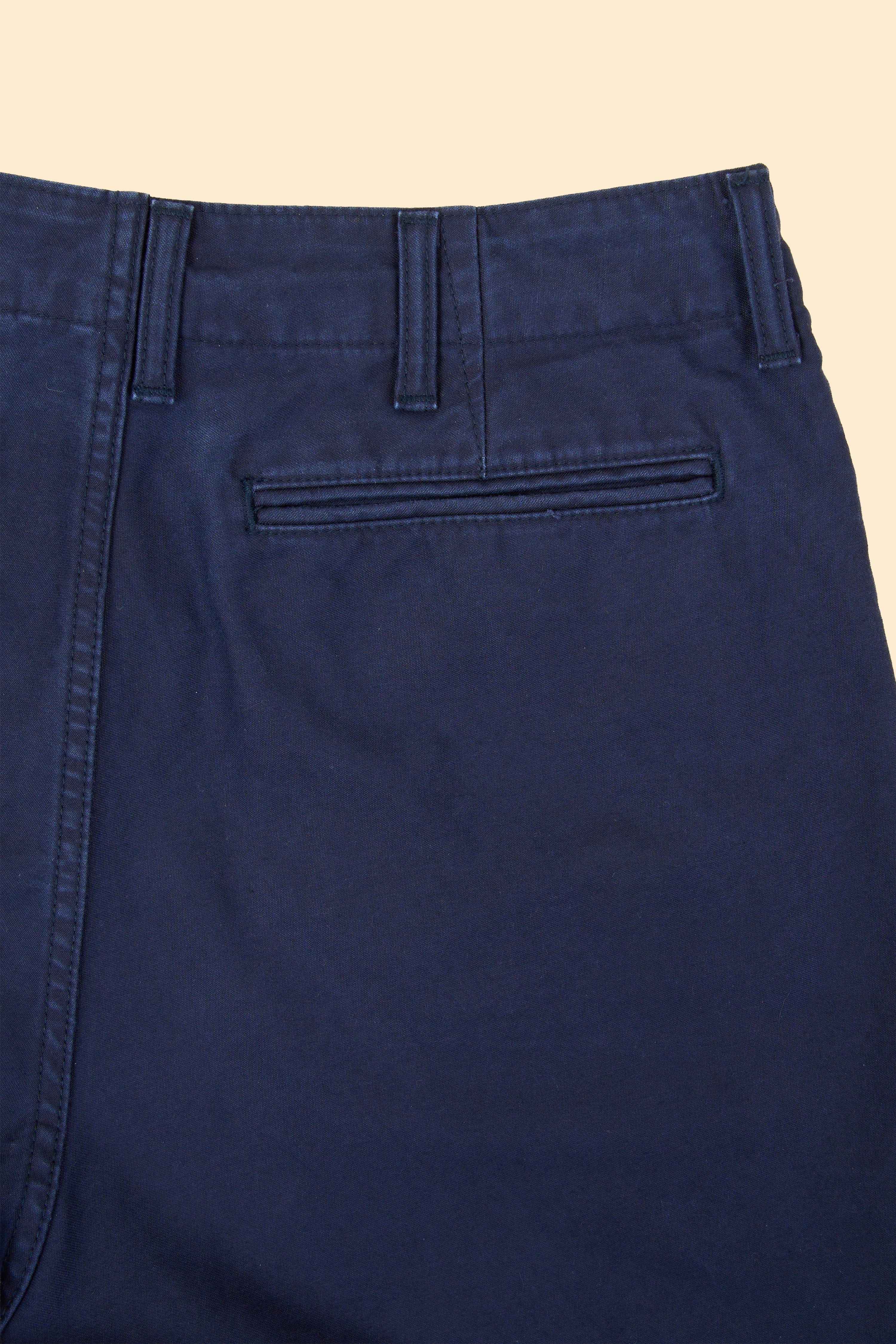 Japan Blue Jeans Wide Fit Trousers - Navy