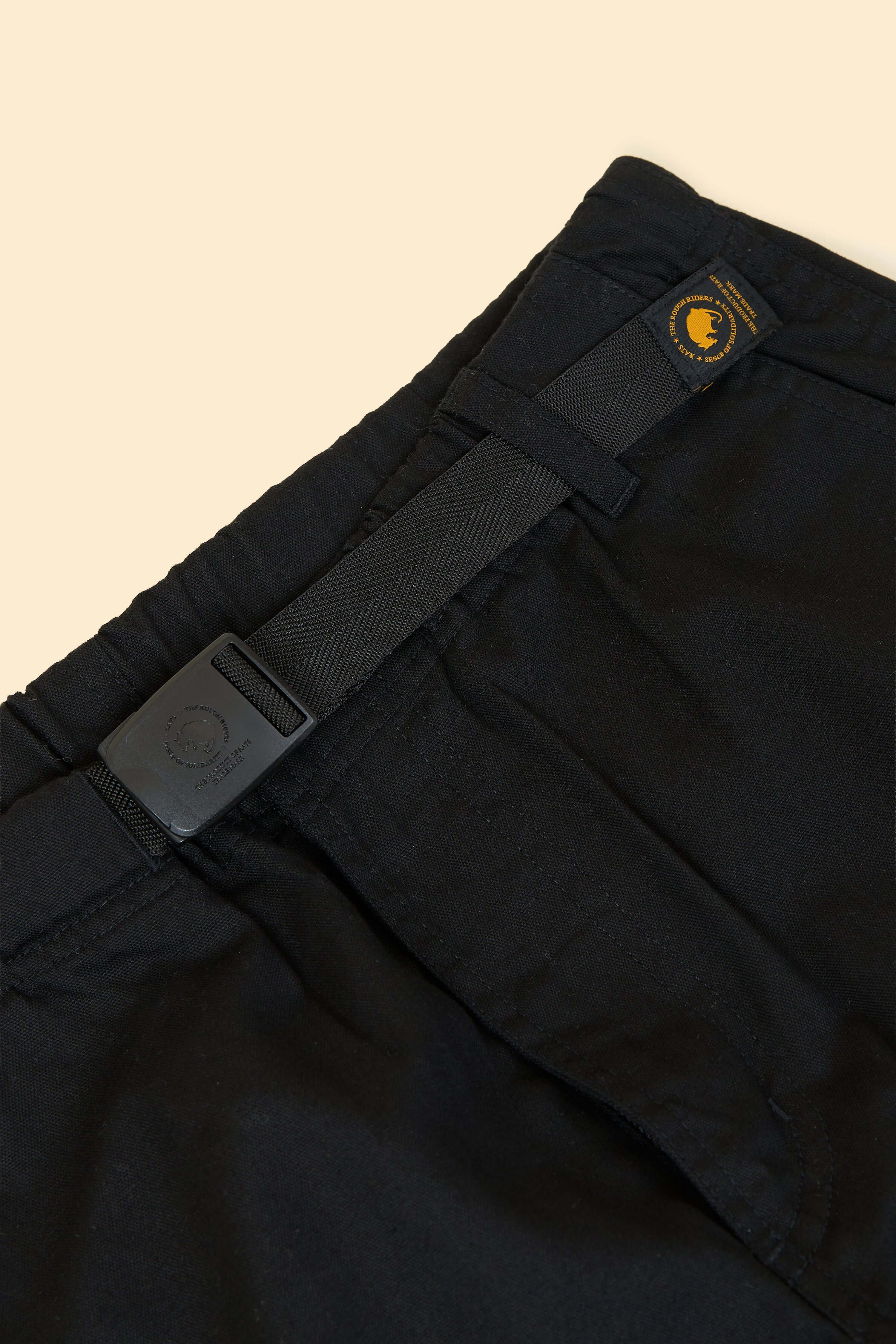 RATS Cotton Easy Pants - Black