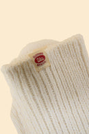 UES Melange Crew Length Socks - White