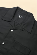Wearmasters Lot.877 Flap Pocket Rayon Shirt L/S - Black