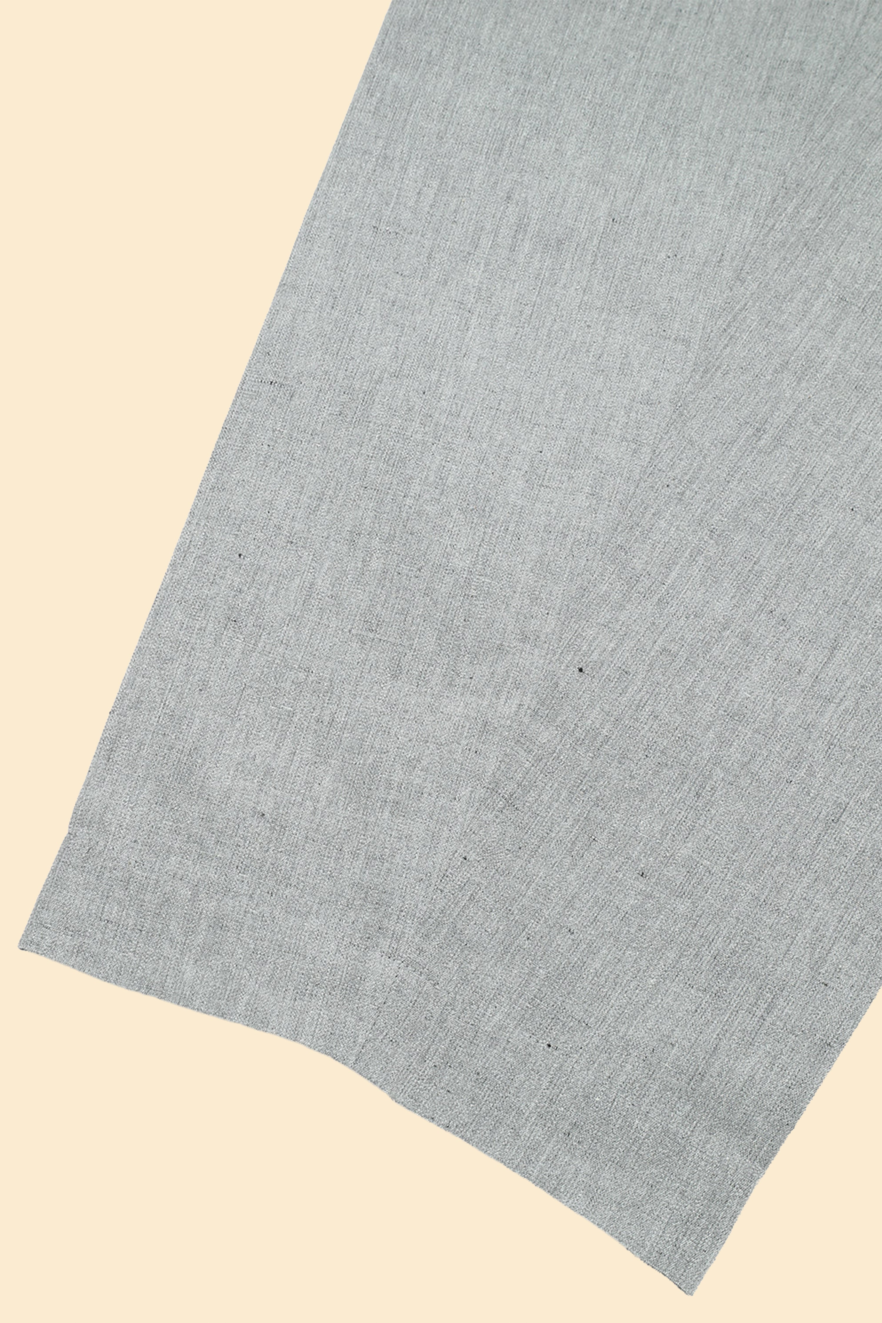 Wearmasters Double Tuck Pants - Cotton Linen Chambray Grey