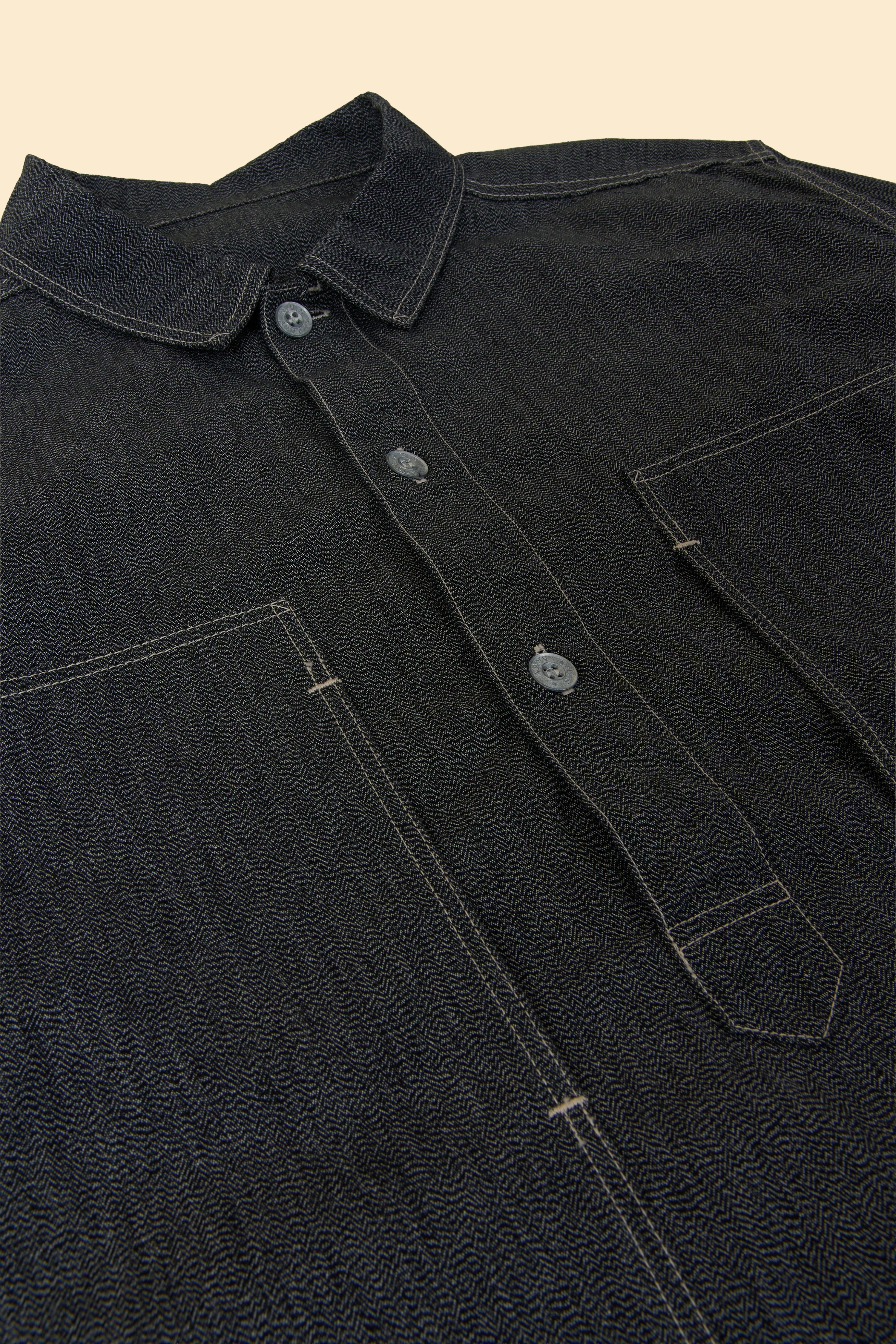 TCB Jeans Catface Pullover Shirt - Black