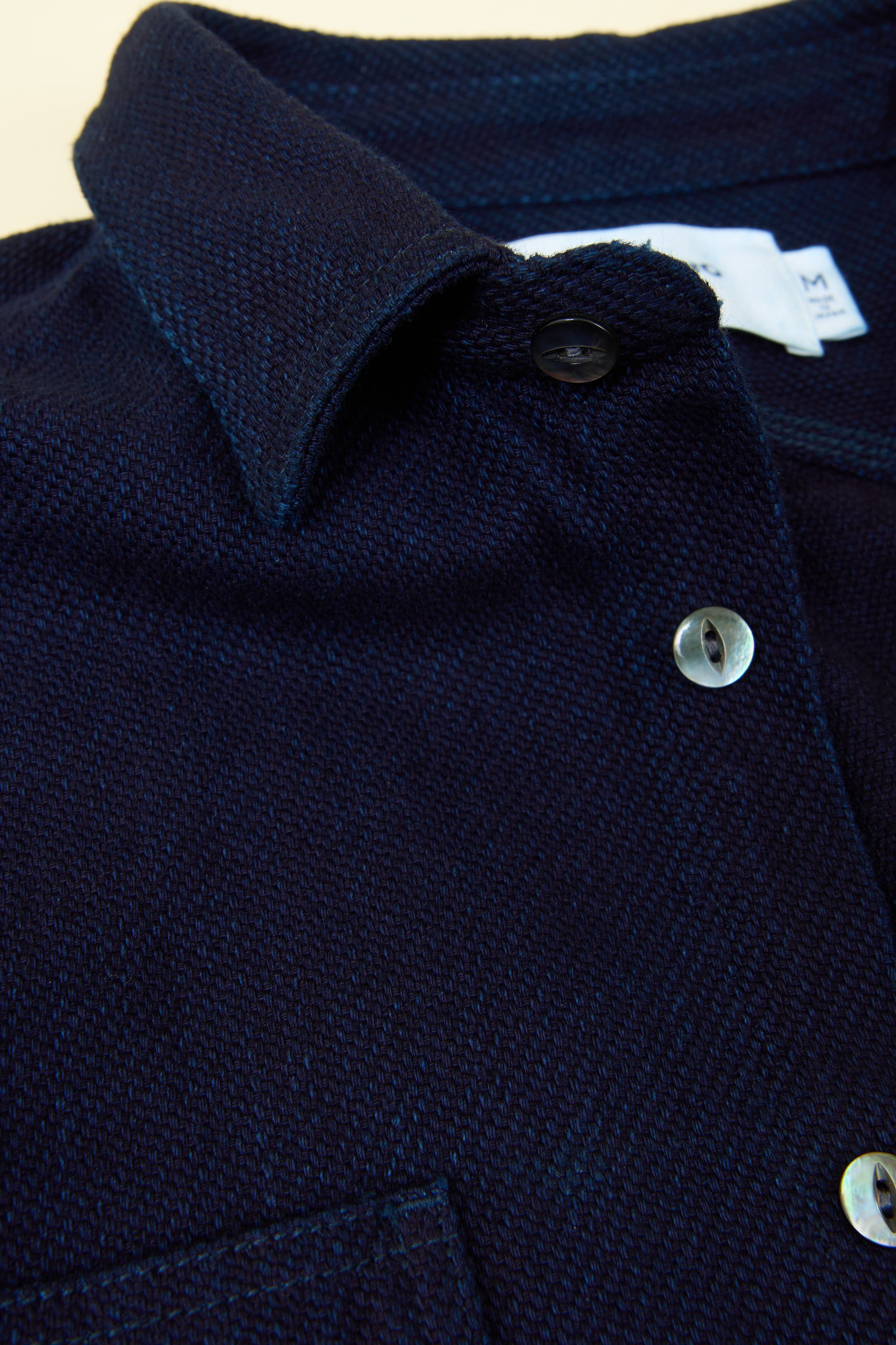 MOMOTARO JEANS Triple Stitch Dobby Shirt