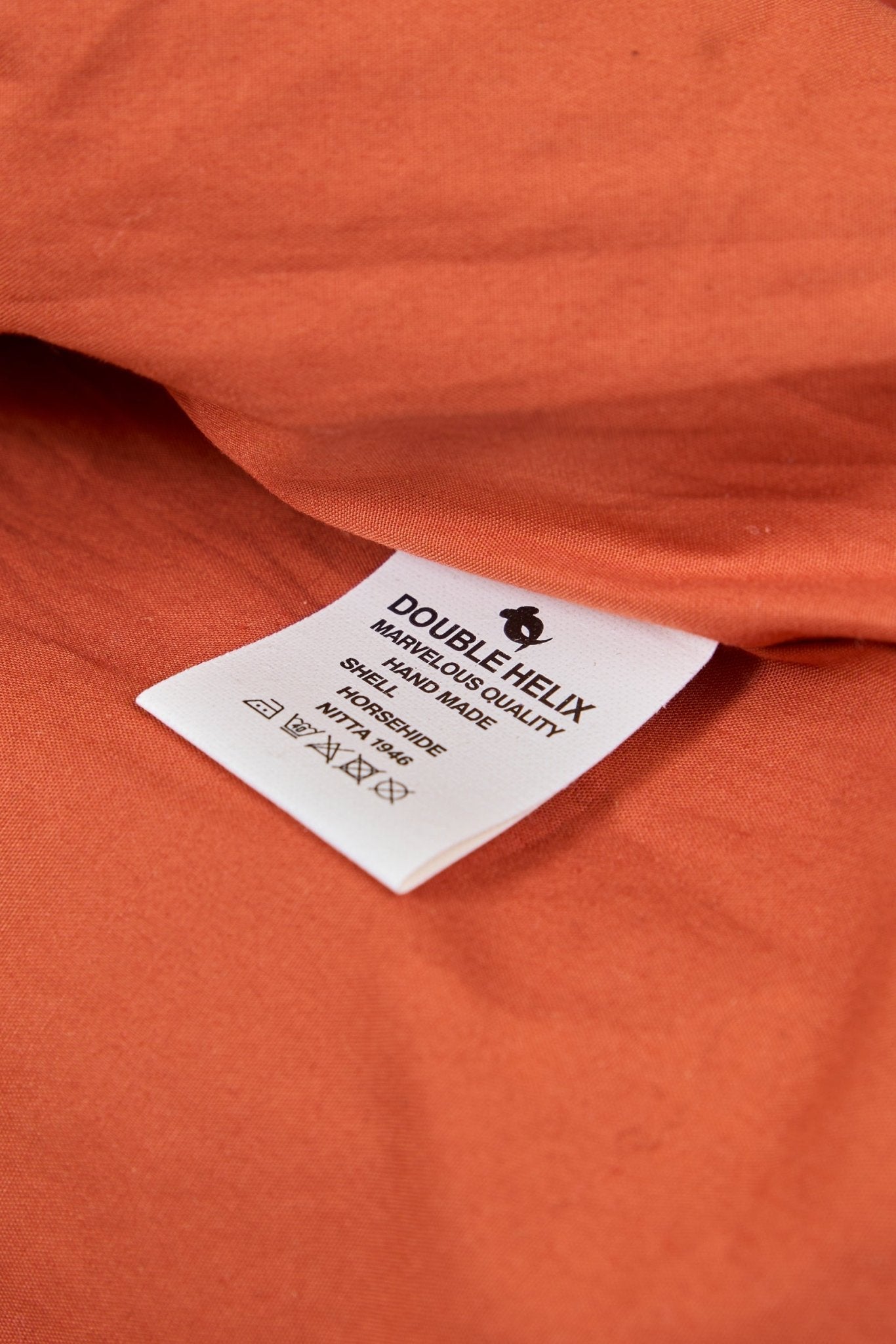 Double Helix 'Type A - 2' Horsehide Leather Jacket - Double Helix - URAHARA