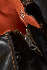 Double Helix 'Type A - 2' Horsehide Leather Jacket - Double Helix - URAHARA
