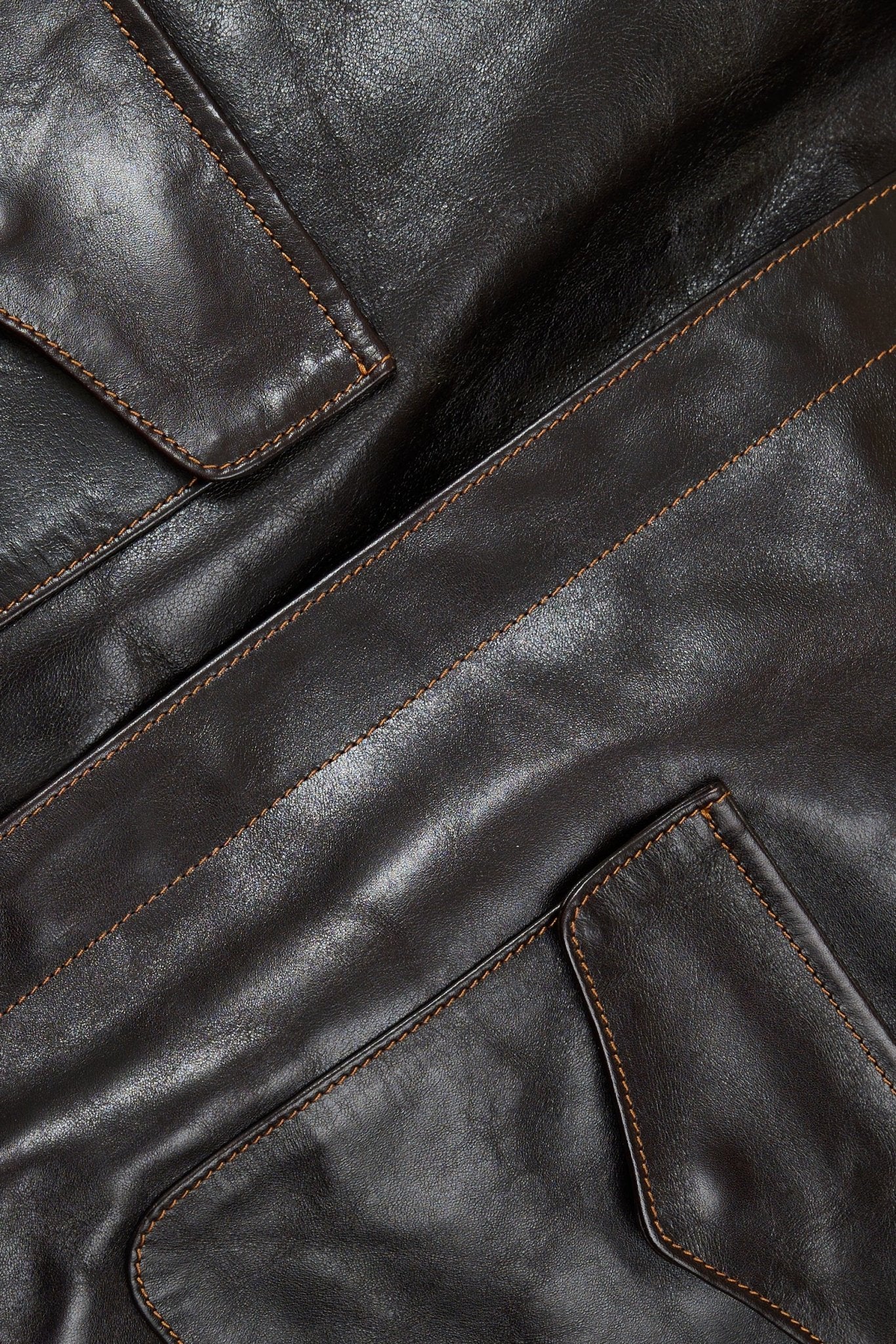 Double Helix 'Type A - 2' Horsehide Leather Jacket - Double Helix - URAHARA