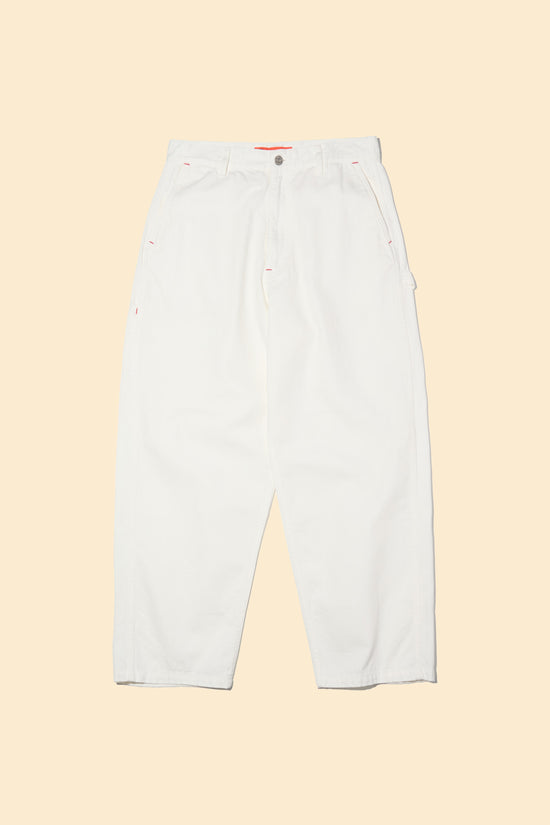 Radiall Chev Wide Fit Carpenter Pants - White