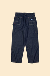 Radiall Chev Wide Fit Carpenter Pants - Indigo