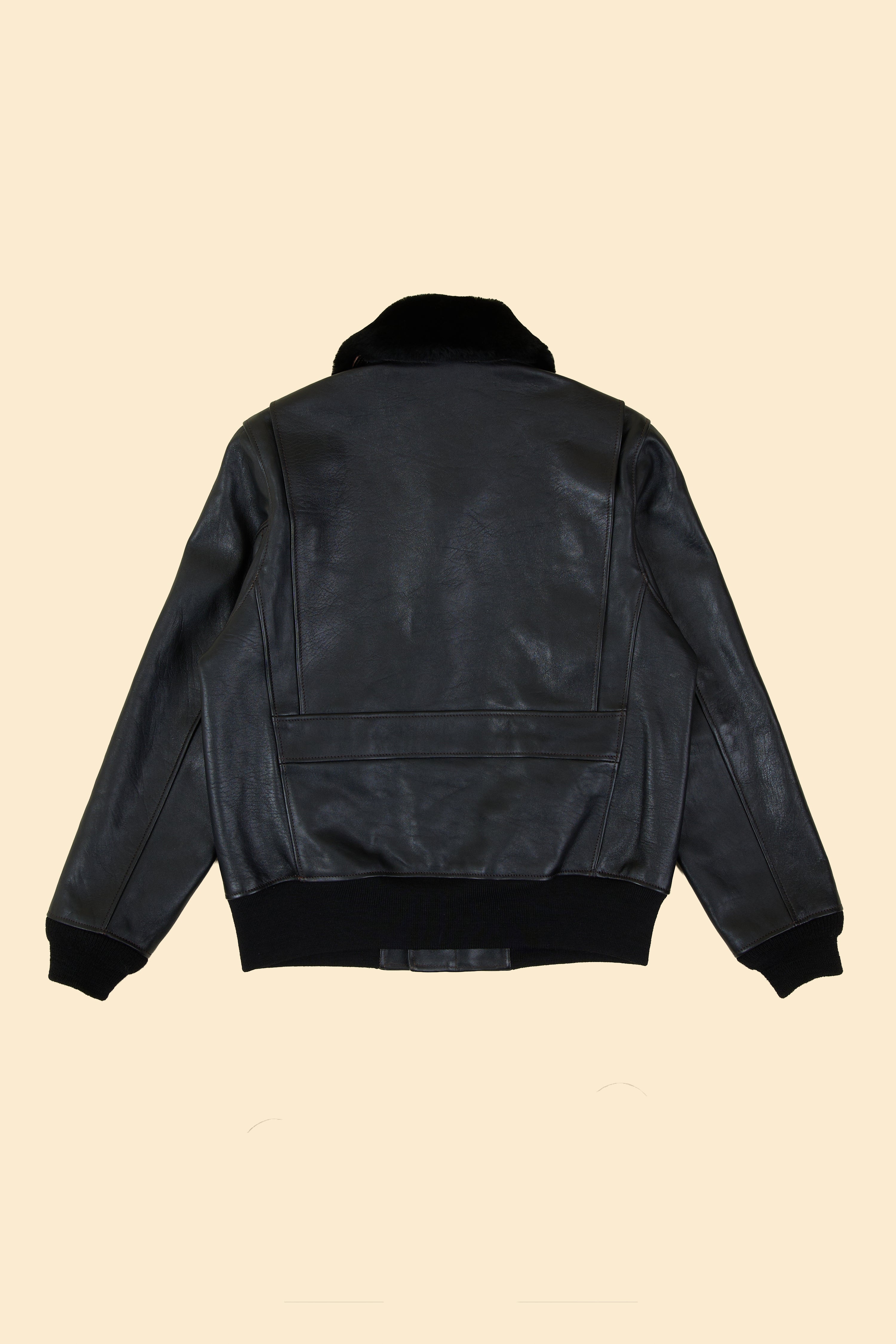 Double Helix Type G-1 Leather Flight Jacket