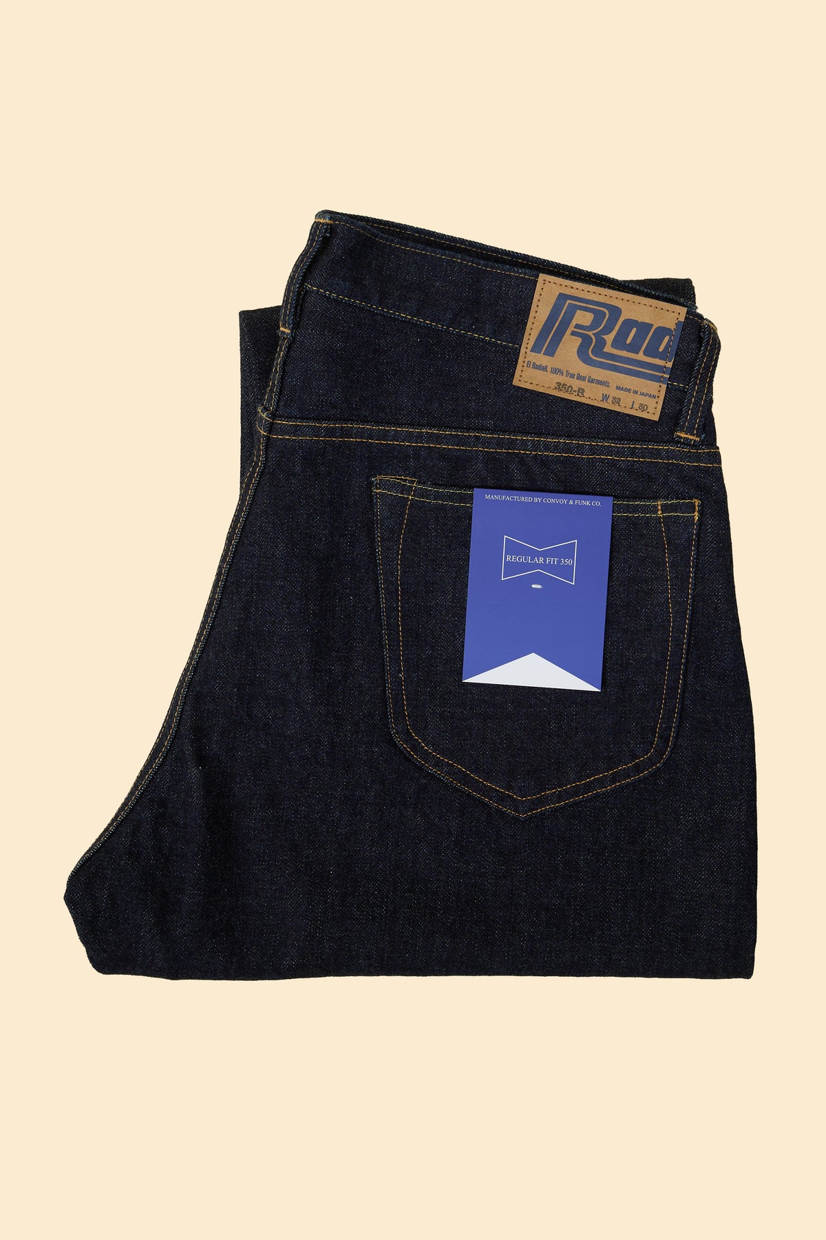 Radiall Kustom 350B Straight Fit Jeans - Deep Indigo